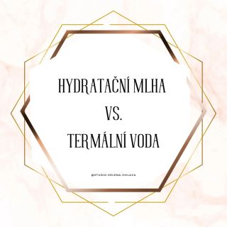 Hydratační mlha a termální voda na první pohled vypadají stejně, ale jejich účinek na pleť se zásadně liší. Jaké rozdíly...
